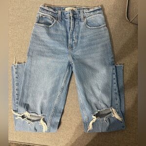 Abercrombie & Fitch Light Blue Relaxed Jeans